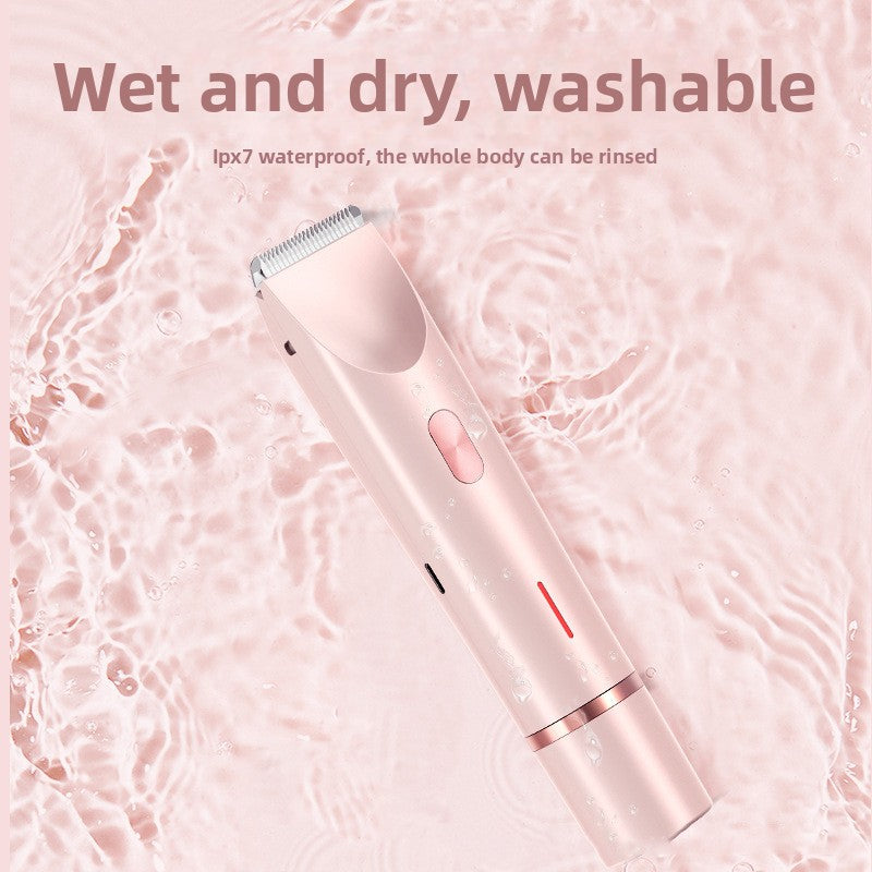 Battery-powered hair trimmer
