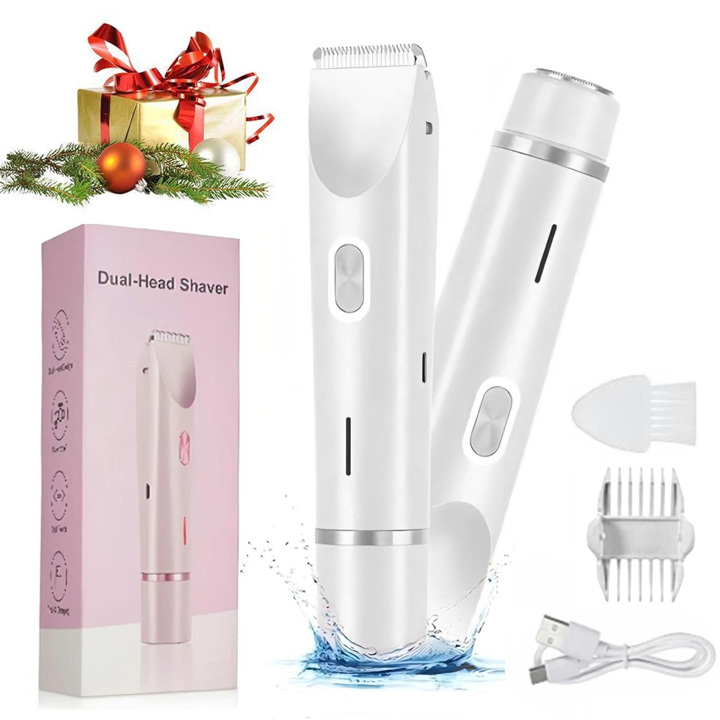 Battery-powered hair trimmer