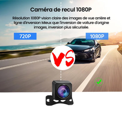 10 Inch Car DVR Car Touch Screen video Recorder Dual 1080P Rearview Mirror Front and Rear HD Night Vision Camera Mirror