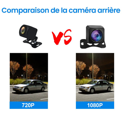 10 Inch Car DVR Car Touch Screen video Recorder Dual 1080P Rearview Mirror Front and Rear HD Night Vision Camera Mirror