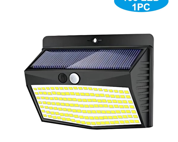 SolarBright 138 : Lampe Murale Solaire 138 LED